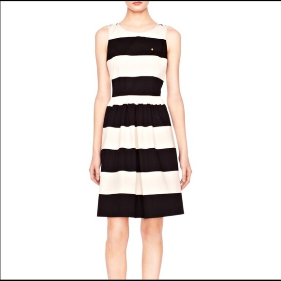 The Limited Dresses & Skirts - The Limited |Striped Fit & Flare A-Line Dress